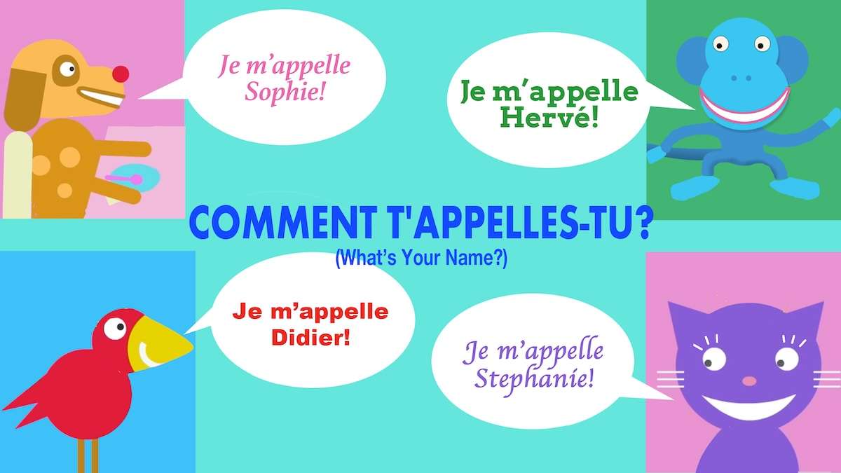 COMMENT T’APPELLES-TU (What’s Your Name)